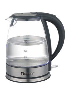 Buy Electric Kettle DEK222 Clear/Silver/Black in UAE