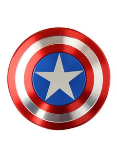 Buy Metal Captain America Shield Fidget Spinner in UAE