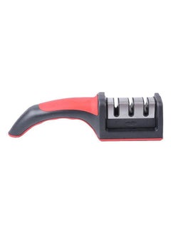 Buy 3-Stage Knife Sharpener Black/Silver/Red in Egypt