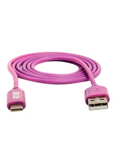 Buy USB Type-C Data Sync And Charging Cable Purple in Saudi Arabia