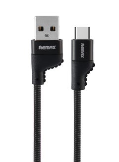 Buy RC-108a USB Type-C Data Sync Charging Cable Black in Saudi Arabia