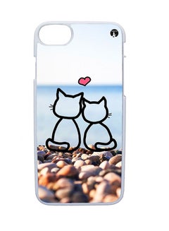 Buy Protective Case Cover For Apple iPhone 8 Plus Cats in Saudi Arabia