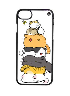 Buy Protective Case Cover For Apple iPhone 8 Plus Cats in Saudi Arabia
