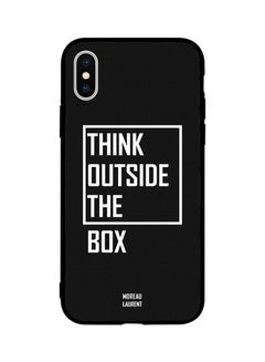 Buy Skin Case Cover -for Apple iPhone X Think Outside The Box Think Outside The Box in Egypt