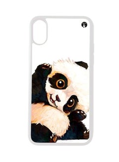 Buy Protective Case Cover for Apple iPhone X Panda in Saudi Arabia