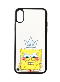 Buy Protective Case Cover for Apple iPhone X Spongebob in Saudi Arabia