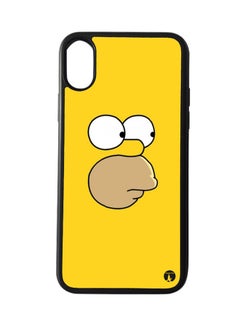 اشتري غطاء حماية واقٍ لهاتف أبل آيفون X نمط مسلسل الرسوم المتحركة "The Simpsons" في السعودية