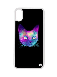 Buy Protective Case Cover for Apple iPhone XS Cat in Saudi Arabia