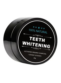 Buy Charcoal Teeth Whitening Powder Black 30grams in Saudi Arabia