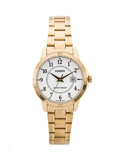 Buy Women's Dress Water Resistant Analog Watch Ltp-V004G-7B - 30 mm - Gold in Saudi Arabia