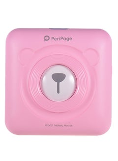 Buy Mini Pocket Wireless Receipt Printer Pink in UAE