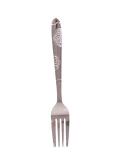 Buy 12-Piece Tea Fork Set Silver in UAE