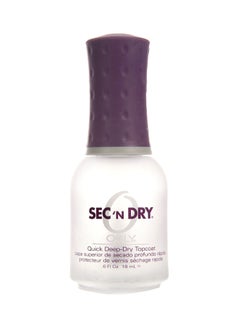 Buy Sec N Dry Nail Top Coat Clear in UAE