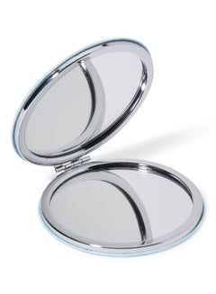 Buy Cosmetic Pocket Mirror Blue in UAE