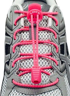 lock laces pink