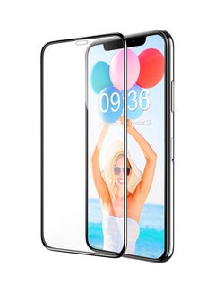 Buy 3D Full Screen Surfaces Tempered Glass Protector For Apple iPhone XS Max Black in UAE
