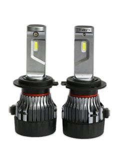 Buy 2-Piece T2 Mini LED Car Headlight in UAE