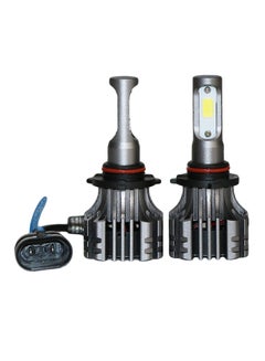 Buy 2-Piece Universal LED Car Headlight in UAE