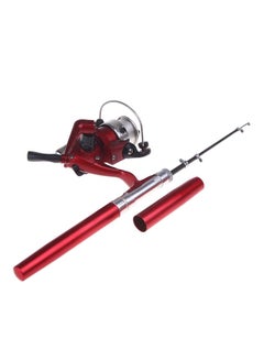 Buy Aluminium Pocket Pen Fishing Rod With Reel in Saudi Arabia