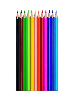 اشتري طقم أقلام تلوين تاتو رصاصية مكون من 12 قطعة  متعدد الألوان في الامارات
