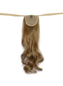 Buy Wavy Hair Natural-looking Lace Wig Brown 50centimeter in Saudi Arabia