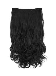 Buy Wavy Lace Vibrant Natural-Looking Wig Black 60centimeter in UAE