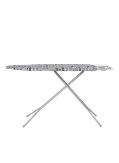 Buy Ironing Board Grey/White 48X15inch in Saudi Arabia