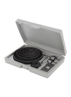 Buy 16-Piece Hole Cutter Saw Kit Set Black 19-127mm in UAE