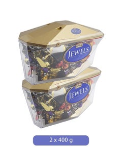 Buy Jewels Assorted Chocolates Twin Pack 400grams Pack of 2 in Egypt