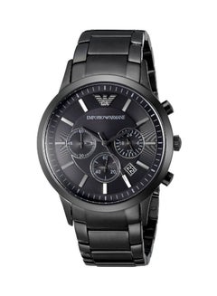 Buy Men's Classic Chronograph Watch AR2453 - 43 mm - Black in Egypt