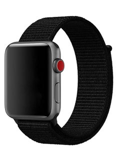 Buy Replacement Band For Apple Watch 44mm Black in Saudi Arabia