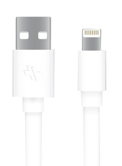 Buy Lightning Data Sync Charging Cable White in UAE