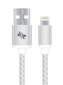 اشتري Lightning Data Sync Charging Cable Silver 6 feet في مصر