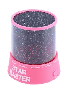 Buy Moon Star LED Starry Night Sky Lamp Pink/Blue 110x110x115mm in Saudi Arabia
