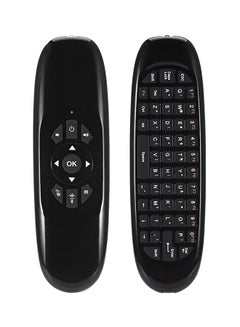 Buy TK668M Wireless Air Mouse With Voice Control Full Keyboard Black in UAE