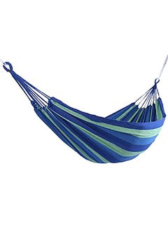 Buy Portable Garden Canvas Hammock Blue 280 x 80centimeter in UAE