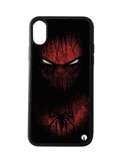 Buy Protective Case Cover For Apple iPhone XS Max Spiderman (Black Bumper) in Saudi Arabia