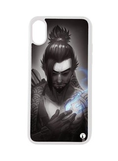 Buy Protective Case Cover For Apple iPhone XS Max The Video Game Overwatch (White Bumper) in Saudi Arabia