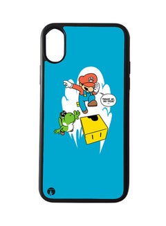 Buy Protective Case Cover For Apple iPhone XR The Video Game Super Mario (Black Bumper) in Saudi Arabia