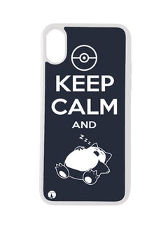 Buy Protective Case Cover For Apple iPhone XR Pokemon (White Bumper) in Saudi Arabia