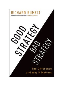 Buy Good Strategy Bad Strategy: The Difference And Why It Matters printed_book_hardback english in UAE