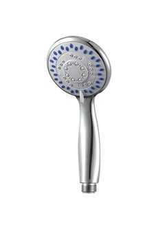 Buy Handheld Spray Spout Shower Head Silver/Blue 9x21.6x9centimeter in UAE