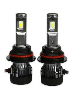 Buy 2-Piece T2 Mini LED Car Headlight Set in UAE