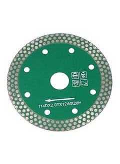 اشتري Dry Cutting Diamond Saw Blade With 8 Cooling Holes أخضر في الامارات