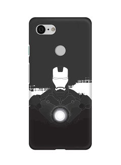 Buy Matte Finish Slim Snap Basic Case Cover For Google Pixel 3 Iron Man Beam in UAE