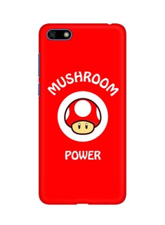 Buy Matte Finish Slim Snap Basic Case Cover For Huawei Y5 Prime (2018) Mushroom Power in Saudi Arabia