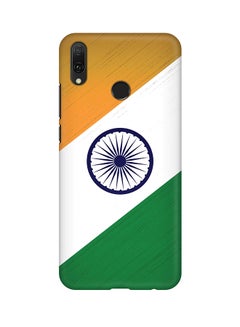 Buy Matte Finish Slim Snap Basic Case Cover For Huawei Y9 Prime 2019 Flag Of India in UAE