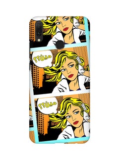 Buy Matte Finish Slim Snap Basic Case Cover For Huawei Y9 Prime 2019 Meen (Comic Strip) in UAE