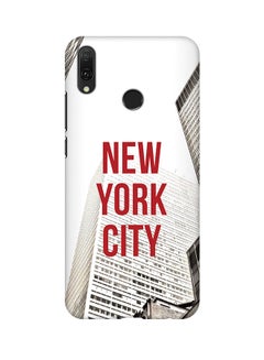 Buy Matte Finish Slim Snap Basic Case Cover For Huawei Y9 Prime 2019 New York in Saudi Arabia