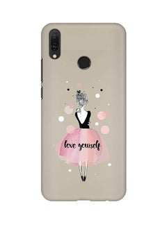 Buy Matte Finish Slim Snap Basic Case Cover For Huawei Y9 Prime 2019 Love Yourself in UAE